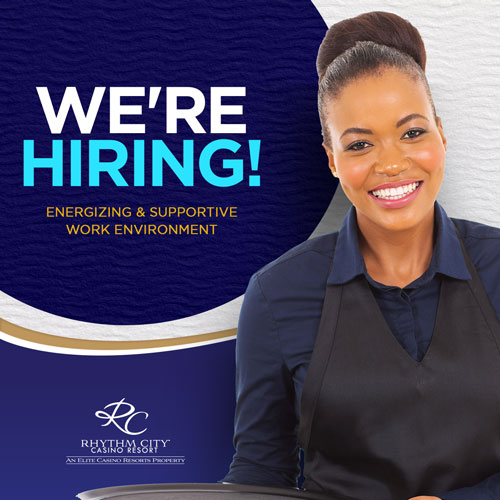 Join Our Team at Rhythm City Casino Resort